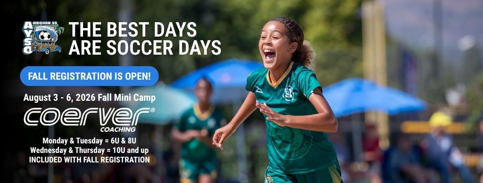 Fall Registration Open